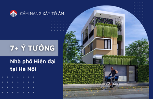 7+ Ý TƯỞNG CHO MẪU NHÀ PHỐ HIỆ...
