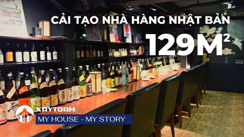 [My house - My story] Cải tạo nhà hàng Nhật Bản 129m2 - 16 Bùi Thị Xuân