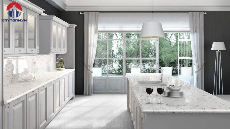 nh&agrave; bếp phong c&aacute;ch cổ điển