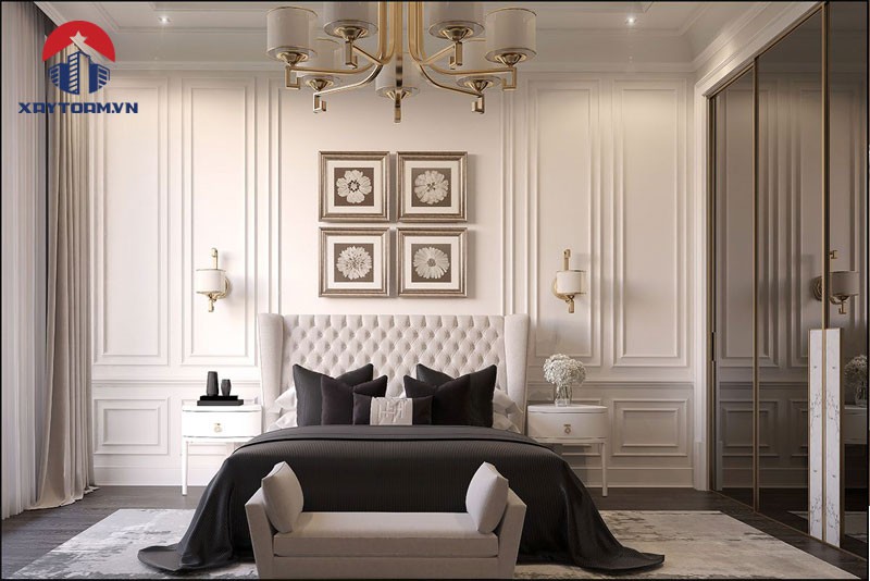 ph&ograve;ng ngủ phong c&aacute;ch cổ điển